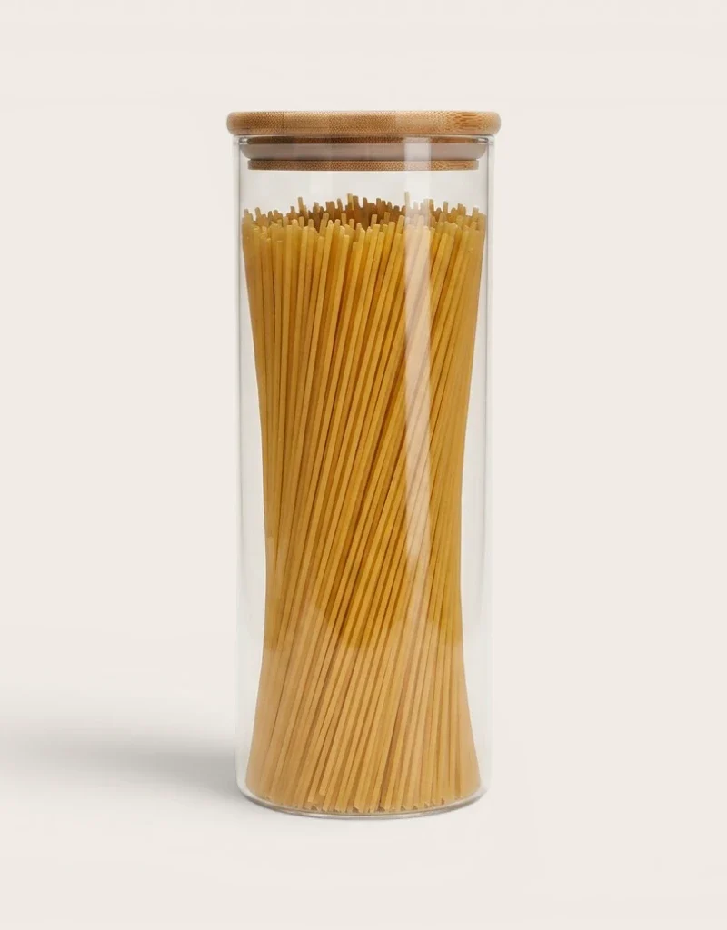 Bocal en verre rond 900ml