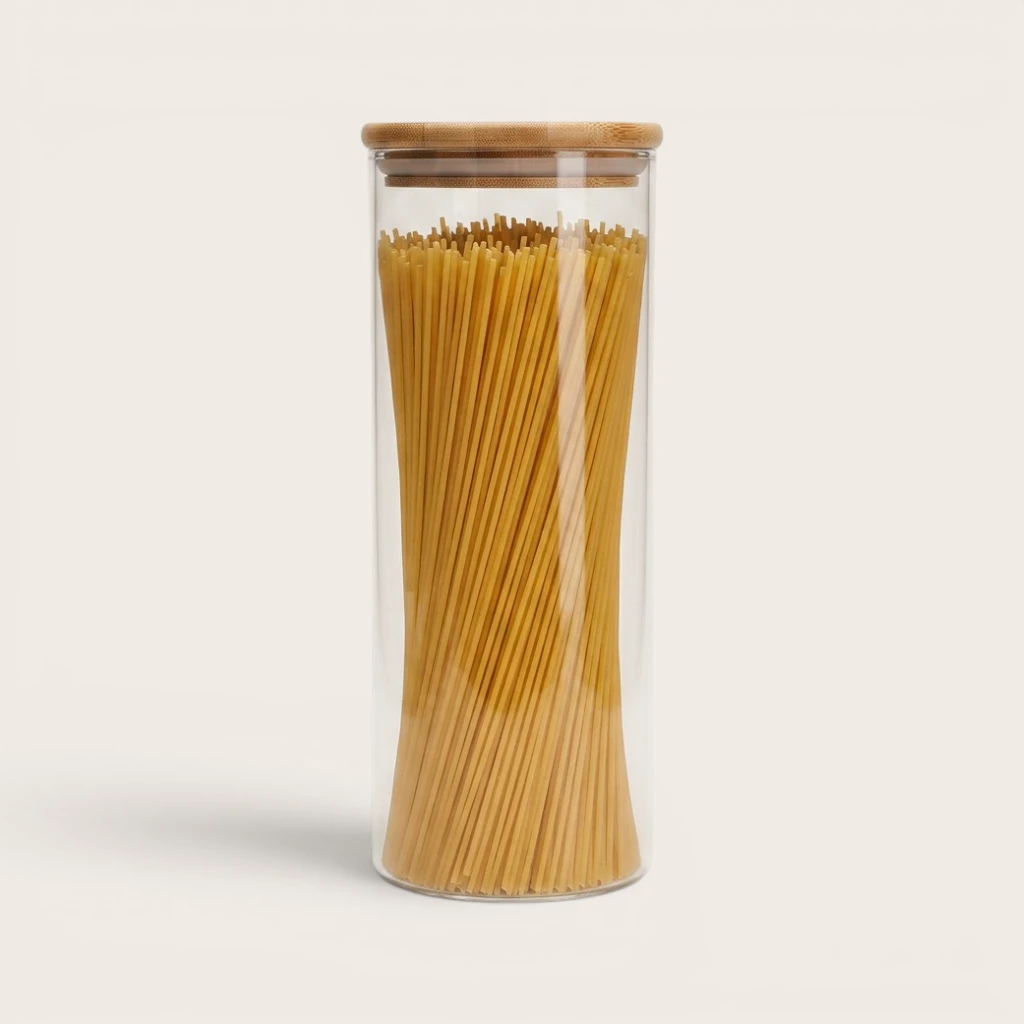 Bocal en verre rond 900ml
