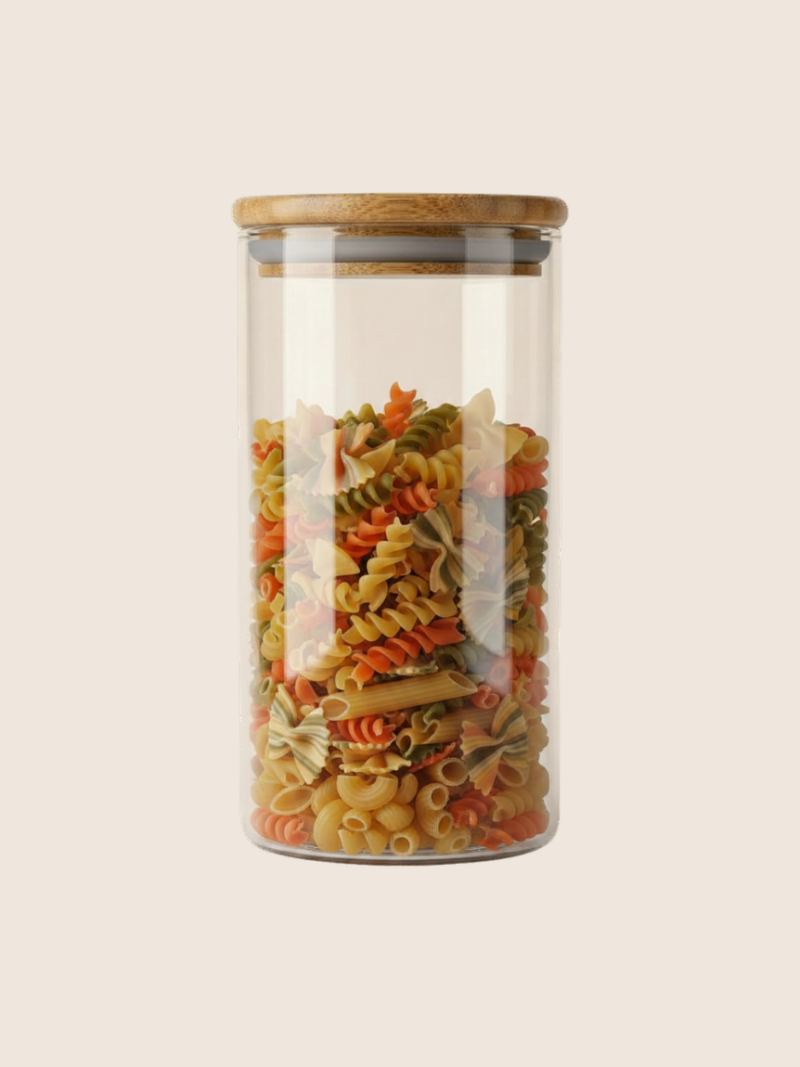 bocal en verre rond 650mL