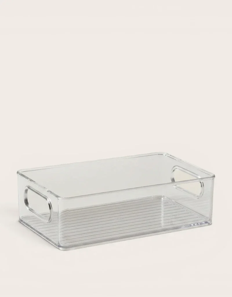 Boîte de Rangement Transparente pour le Frigo