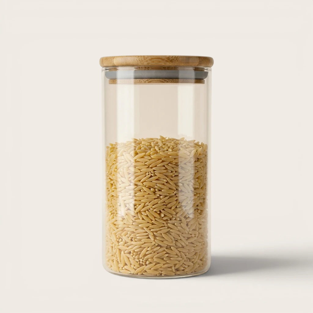 Bocal en Verre Rond 1300ml